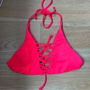 Coral Billabong Bikini Top
